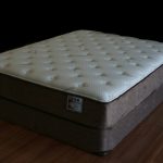 A mattress on top of a wooden floor.