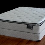 A mattress with an unmade bed in the middle